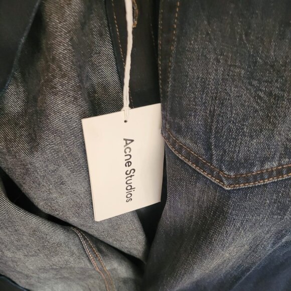Acne Studios – Unisex denim shirt model Size XXS/S, classic denim - Picture 5 of 7